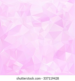 Pink Polygonal Mosaic Background, Creative Design Templates