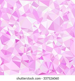Pink Polygonal Mosaic Background, Creative Design Templates