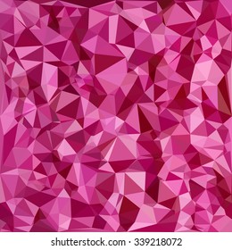 Pink Polygonal Mosaic Background, Creative Design Templates