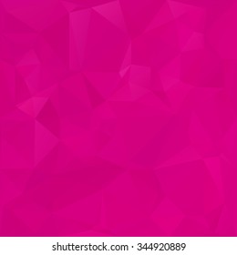 Pink Polygonal Mosaic Background, Creative Design Templates