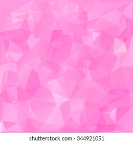 Pink Polygonal Mosaic Background, Creative Design Templates