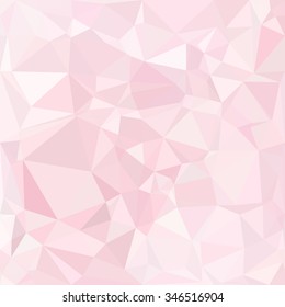 Pink Polygonal Mosaic Background, Creative Design Templates