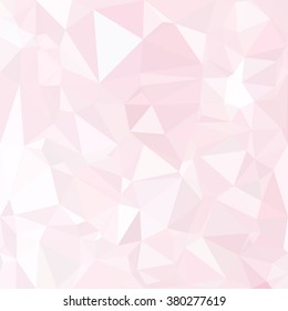 Pink Polygonal Mosaic Background, Creative Design Templates