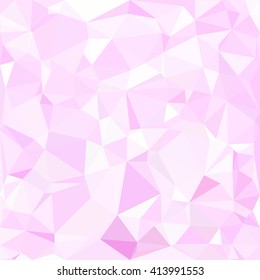 Pink Polygonal Mosaic Background, Creative Design Templates