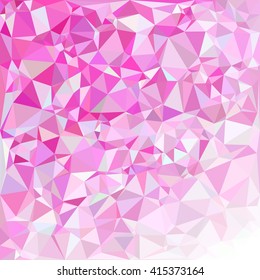Pink Polygonal Mosaic Background, Creative Design Templates