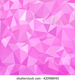 Pink Polygonal Mosaic Background, Creative Design Templates