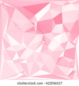 Pink Polygonal Mosaic Background, Creative Design Templates