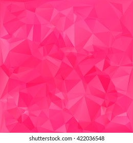 Pink Polygonal Mosaic Background, Creative Design Templates
