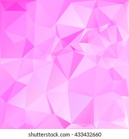 Pink Polygonal Mosaic Background, Creative Design Templates