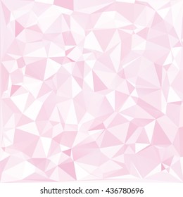 Pink Polygonal Mosaic Background, Creative Design Templates