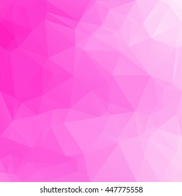 Pink Polygonal Mosaic Background, Creative Design Templates