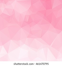 Pink Polygonal Mosaic Background, Creative Design Templates