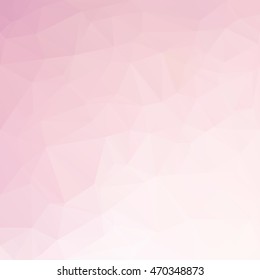 Pink Polygonal Mosaic Background, Creative Design Templates
