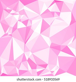 Pink Polygonal Mosaic Background, Creative Design Templates