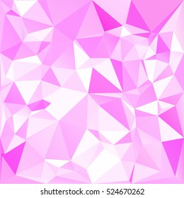 Pink Polygonal Mosaic Background, Creative Design Templates