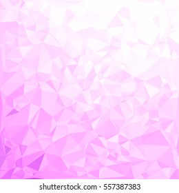 Pink Polygonal Mosaic Background, Creative Design Templates