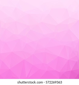 Pink Polygonal Mosaic Background, Creative Design Templates