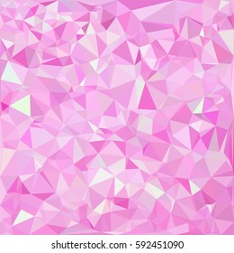 Pink Polygonal Mosaic Background, Creative Design Templates