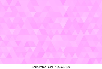 Pink polygonal mosaic background, Vector illustration, Used for presentation, information, technology, website, poster, business, work.