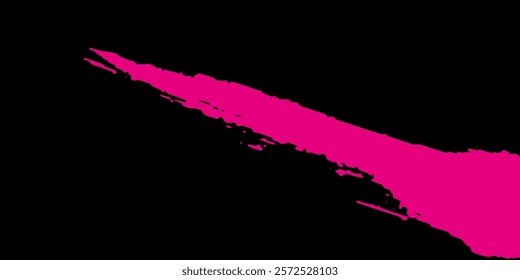 Pink powder explosion on black background. Colored cloud. Colorful dust explode. Paint Holi.