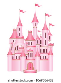 Pink Princess Castle