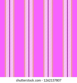 Pink princess color striped seamless pattern. Vector illustration.