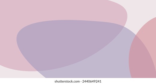 Pink and Purple Background With Circles