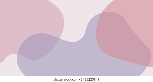 Pink and Purple Background With White Background