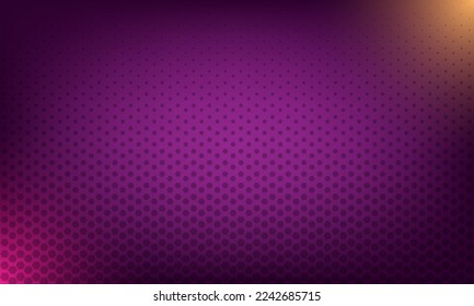 Fondo de degradado rosado, violeta de colmena. Hexagón, rejilla hexagonal, vector hexagonal. Hexagones de fondo de gradiente abstracto, panal de abejas, células de colmena de abejas. textura de las células de malla geométrica. Formas de miel de abeja.