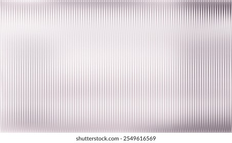 Pink purple and beige ribbed glass. Vector ribbed glass texture background. Mesh gradient. acrylic ribbed bath surface. Reeded glass background semitransparent overlay. Bath wall window