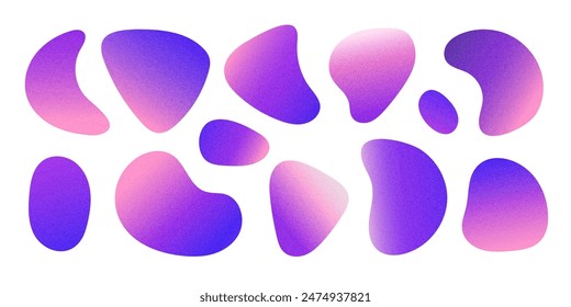 Liquid geometric isolated background