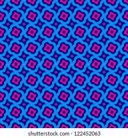 Pink, Purple and Blue Pattern