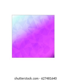 Pink purple blue Polygon background