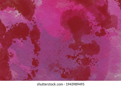 pink purple blue red tones watercolor background painting pattern material drawing splash decoration brush wallpaper abstract painted wall interior