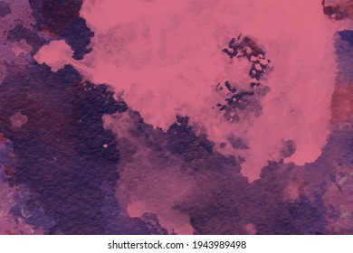 pink purple blue red tones watercolor background painting pattern material drawing splash decoration brush wallpaper abstract painted wall interior