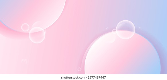 Pink and purple Color gradient background, Minimalist design gradient colorful background vector illustration for presentation product branding on ads social media