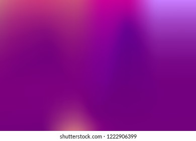 Pink purple coral and violet gradient mesh background. Abstract blurred smooth image. Smooth blend banner template. Iridescent holographic wallpaper, frame, banner. Amazing Neon Gradient Texture