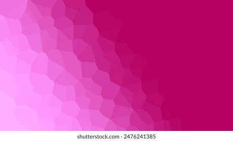 Pink and purple crystal background. Creative geometric Abstract gradient background artwork pattern design for Abstract blurred background, For Web and Mobile Applications, business infographic.