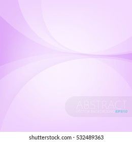 Pink purple curve layer background with space for add text , vector
