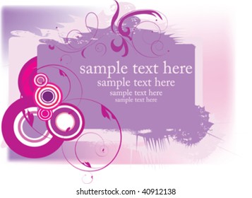 pink and purple decorative background