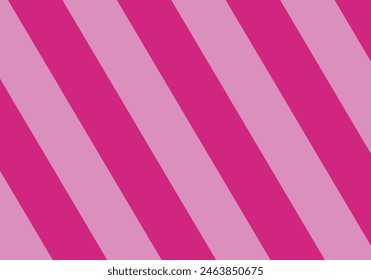 Pink and purple diagonal bars background.