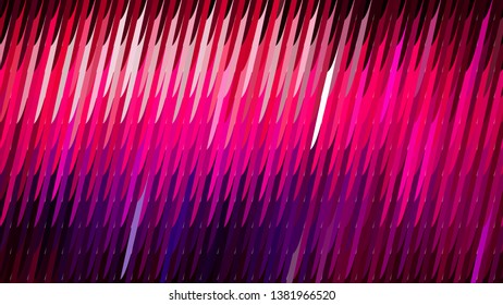 Pink and Purple Diagonal Lines and Stripes Background Illustration