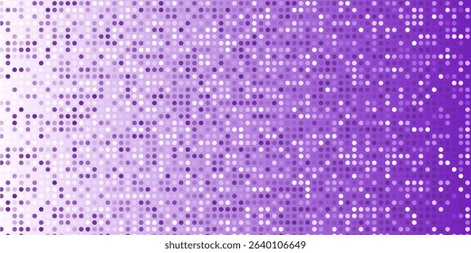 Pink purple disco party pattern background. Iridescent sequin mosaic texture. Abstract shining halftone wallpaper. Pop up comic glitter sparkles backdrop. Retro vector design template