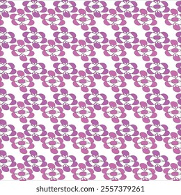pink purple flower pattern print