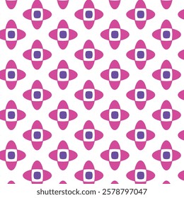 Pink and Purple Geometric Pattern