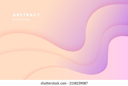 Pink and purple gradient background dynamic wavy light and shadow. liquid abstract background. modern elegant design background. illustration vector 10 eps.