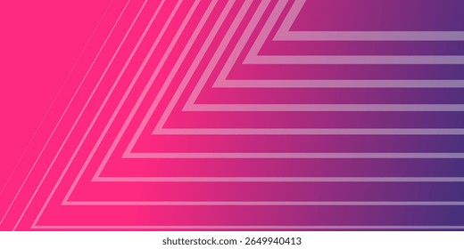 Pink and purple gradient background featuring parallel lines forming angled stripes and a geometric pattern. Simple, modern, and visually appealing.