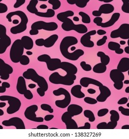 A pink and purple jaguar spotted background. Seamlessly repeatable. Eps 10 Vector.