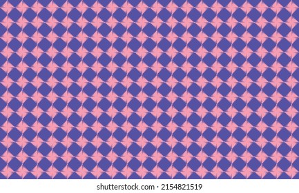Pink und violett Gitterprüfmuster. Nahtloses Muster. 