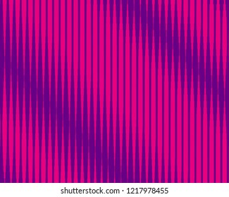 Pink and purple Line halftone pattern with gradient effect. Vertical stripes. Parallel straight monochrome pattern Template for backgrounds and stylized textures. Vector illustration